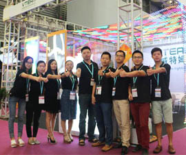 威特姆携最新款LED透明屏亮相上海国际LED展会